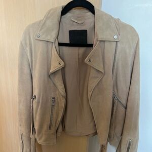 All Saints Suede Jacket